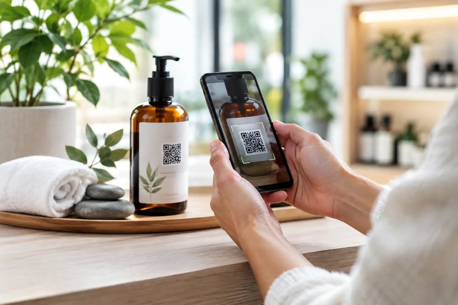 QR Authentifizierung im Wellnesshandel erklärt